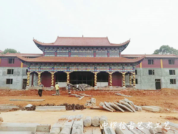 仿古建筑建设