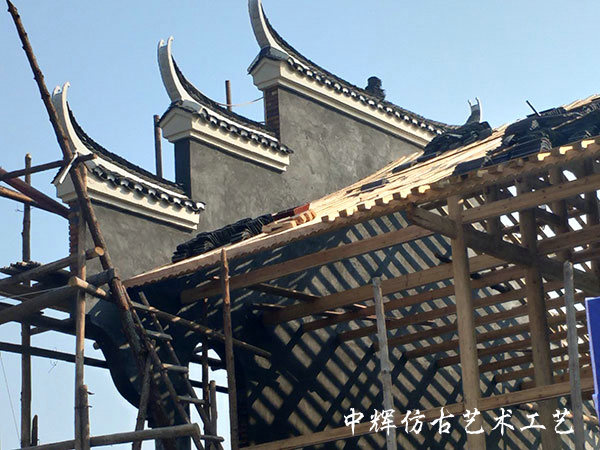 仿古建筑施工2