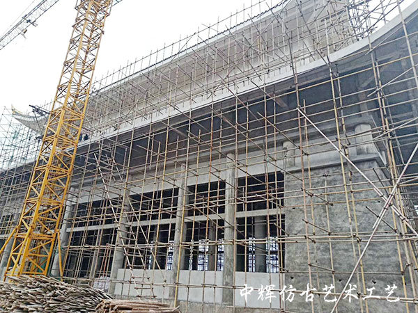 湖南中辉仿古艺术工艺有限责任公司,湖南仿古建筑修建,建筑彩绘,文物修缮